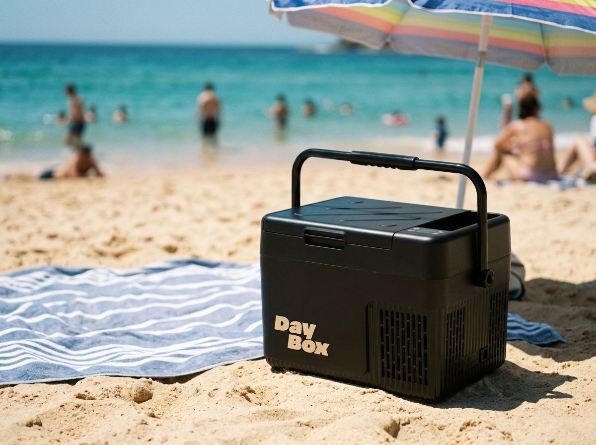 DayBox at the beach