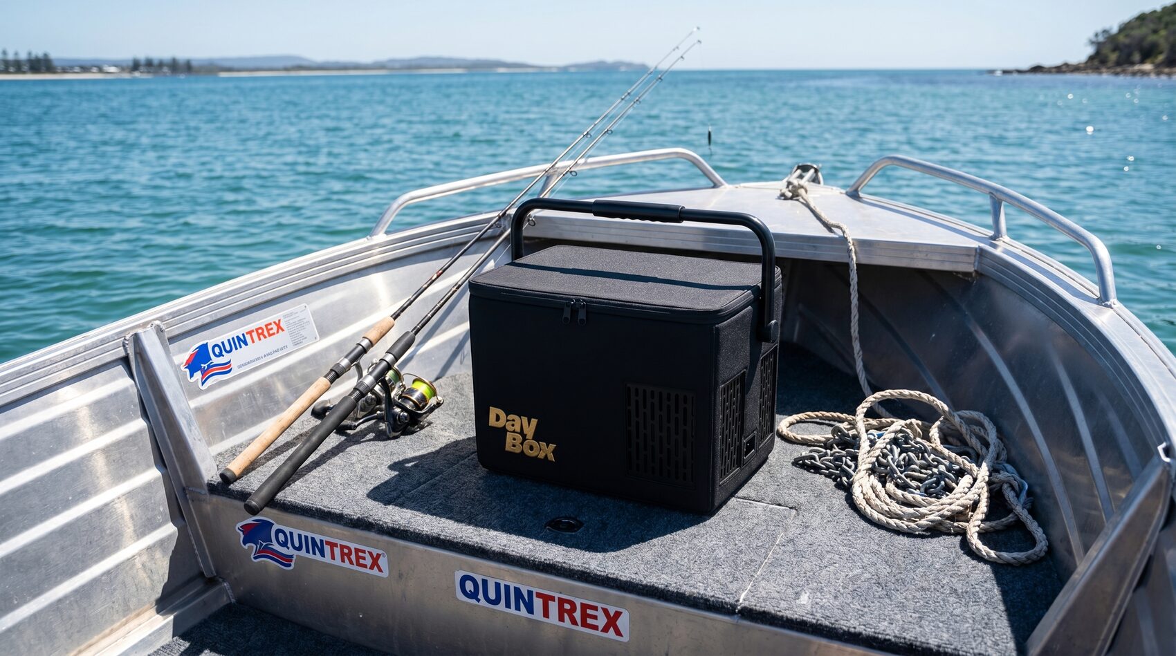 DayBox Cover on a boat